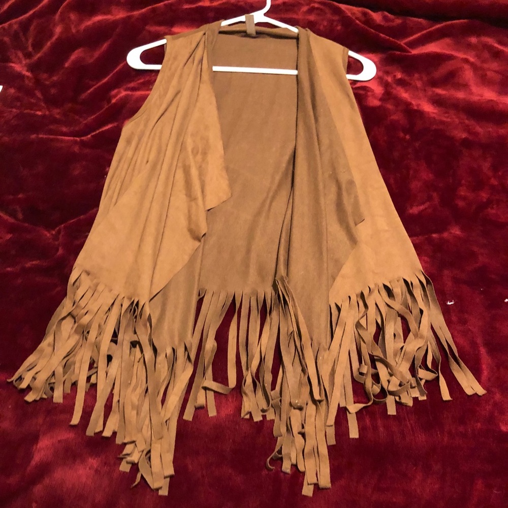 Fringe Suede Vest